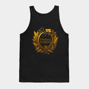 Happy Thanksgiving Greetings Tank Top